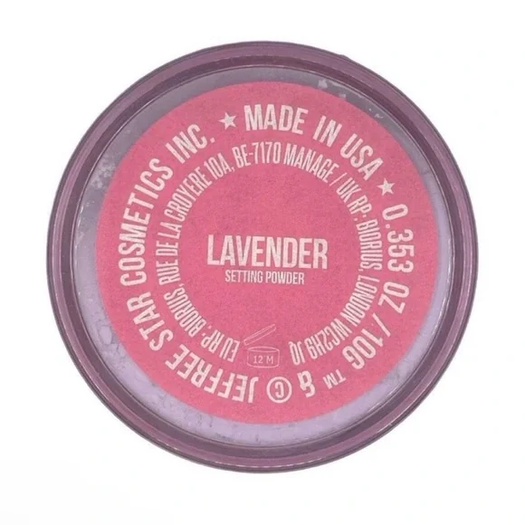 LAVENDER Jeffree Star Magic Star Setting Powder - Lavender - 10 g / 0.353 oz - Picture 3 of 3